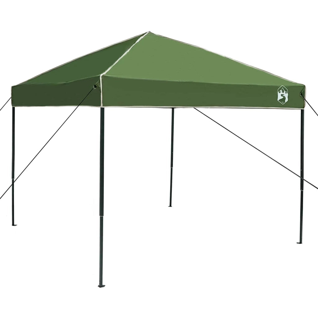 Set di Tende da Campeggio 2 pcs Verde Taffeta e Tessuto