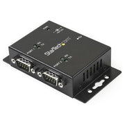 Startech.com hub adattatore usb a seriale 2 porte per montaggio a parete con clip per guide din - ICUSB2322I