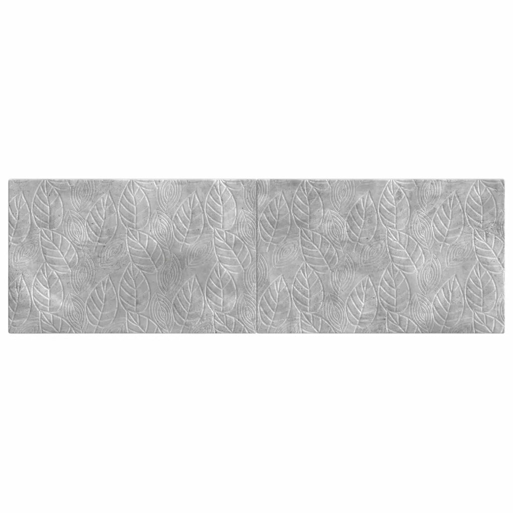 Testiera da Muro DELFT Grigio Cemento Legno ingegnerizzato 897168