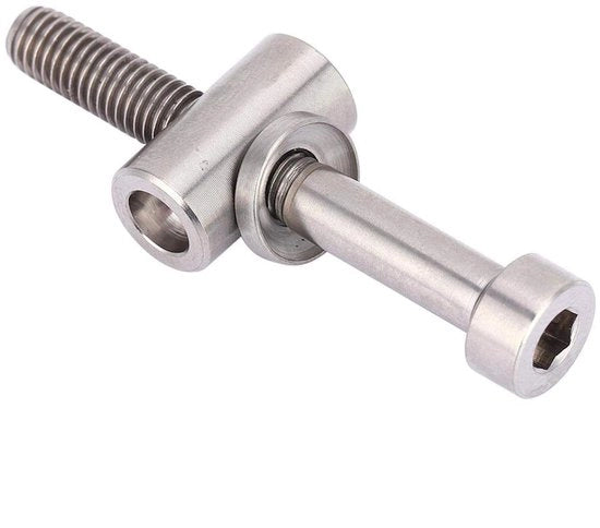 Viti per sella a dente di leva M5x30/35/40mm - Lega di titanio leggera - Resistente alla corrosione - Lavorazione CNC precisa - Duraturo - Connessione fissa - Viti per bicicletta