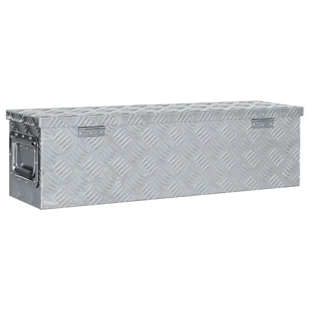 Cassetta in Alluminio 80,5x22x22 cm Argento cod mxl 15480