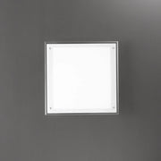 Plafoniera Moderna Plain Vetro Bianco Led 40W Dimmerabile Ip20