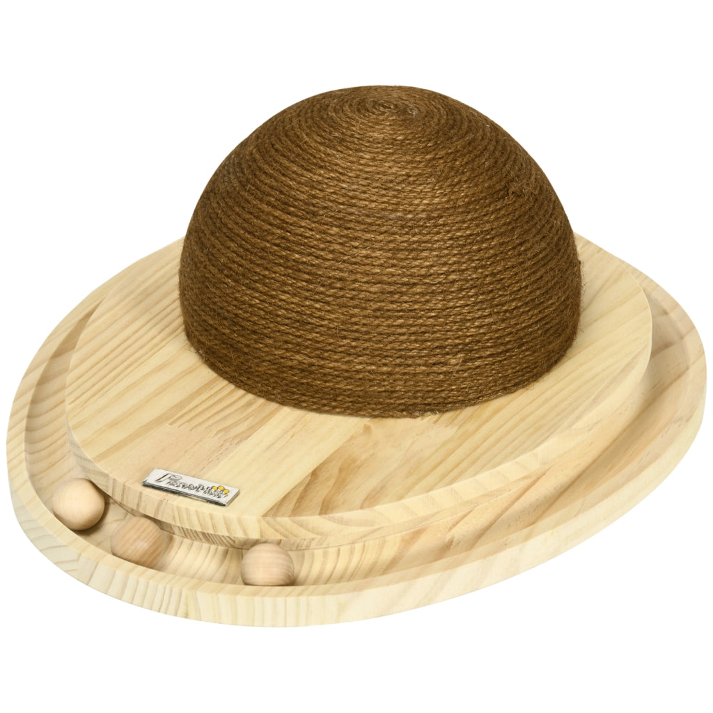 Giocattolo Gatto Interattivo ¨C zephmum ¨C Legno Pino 39.5x32.5x14.5 cm