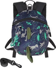 Ragazzo Ragazza Borsa Cartoon con Cinturino Anti Perdita con Guide - Blu