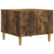 Tavolino da salotto con cassetto Rovere Fumo 49 x 50 x 40 cm