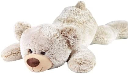 Orso Peluche Gigante Orso Peluche Steso 100 cm Orso Peluche gigante San Valentino Orso Peluche Gigante Altissima Qualita