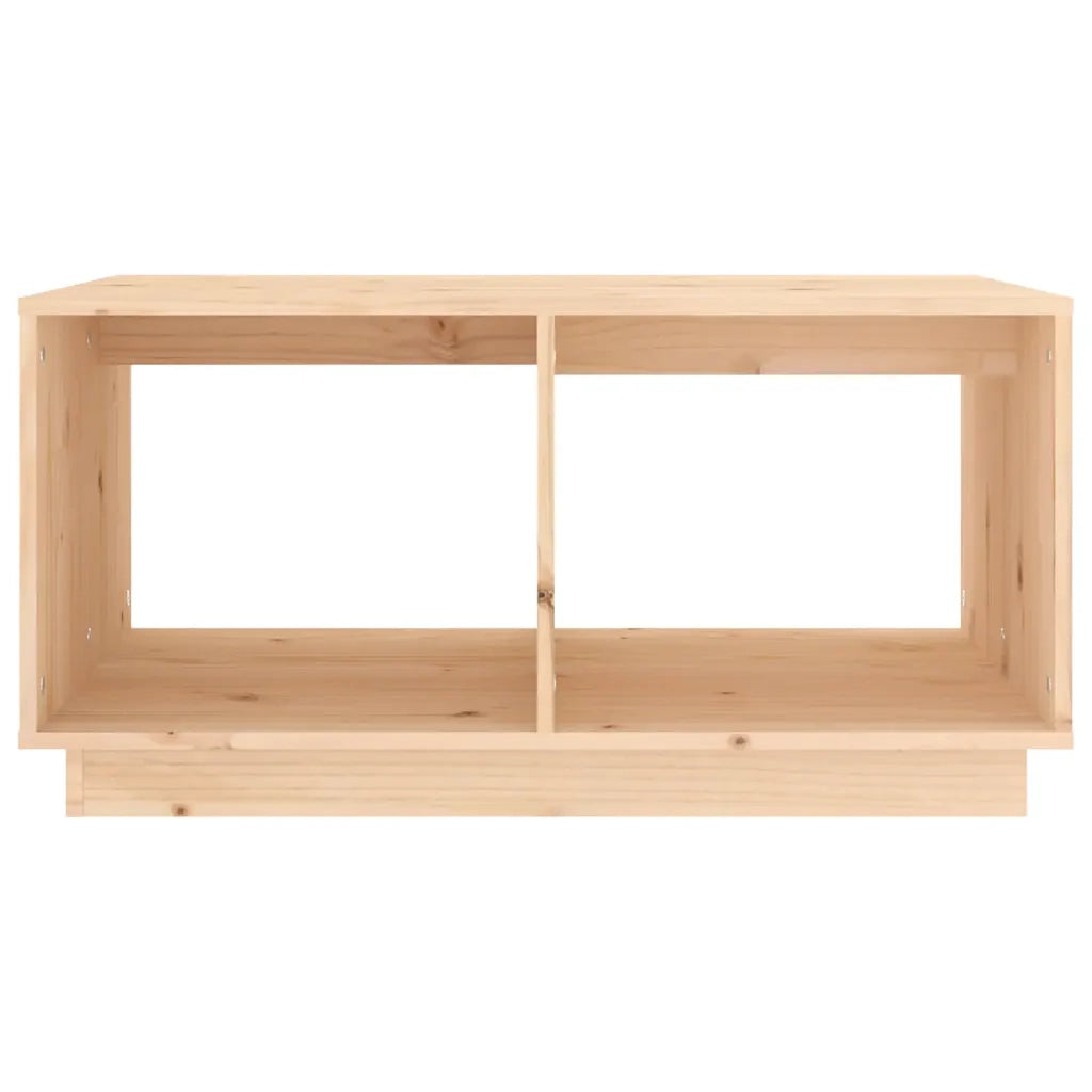 Tavolino da Salotto 80x50x40 cm Legno Massello di Pino cod mxl 26643