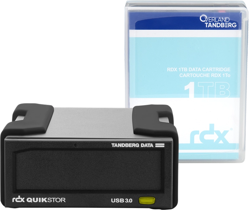 ORIGINAL Tandberg Data Accessori per computer nero 8864-RDX RDX-Externes-Laufwerk-Kit 1TB