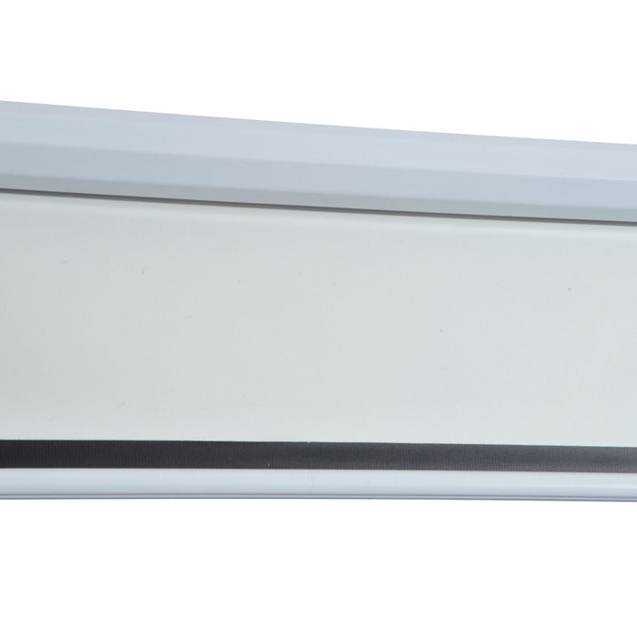 Schermo di Proiezione 100 Pollici Motorizzato Home Cinema Bianco