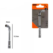 Trade Shop - Chiave A Bussola A Pipa Bocca Esagonale Cromo Vanadio Acciaio Da 8 Mm 60229 -