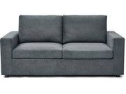 Divano letto "Elena" Express in tessuto - 3 posti - 140 cm - Grigio