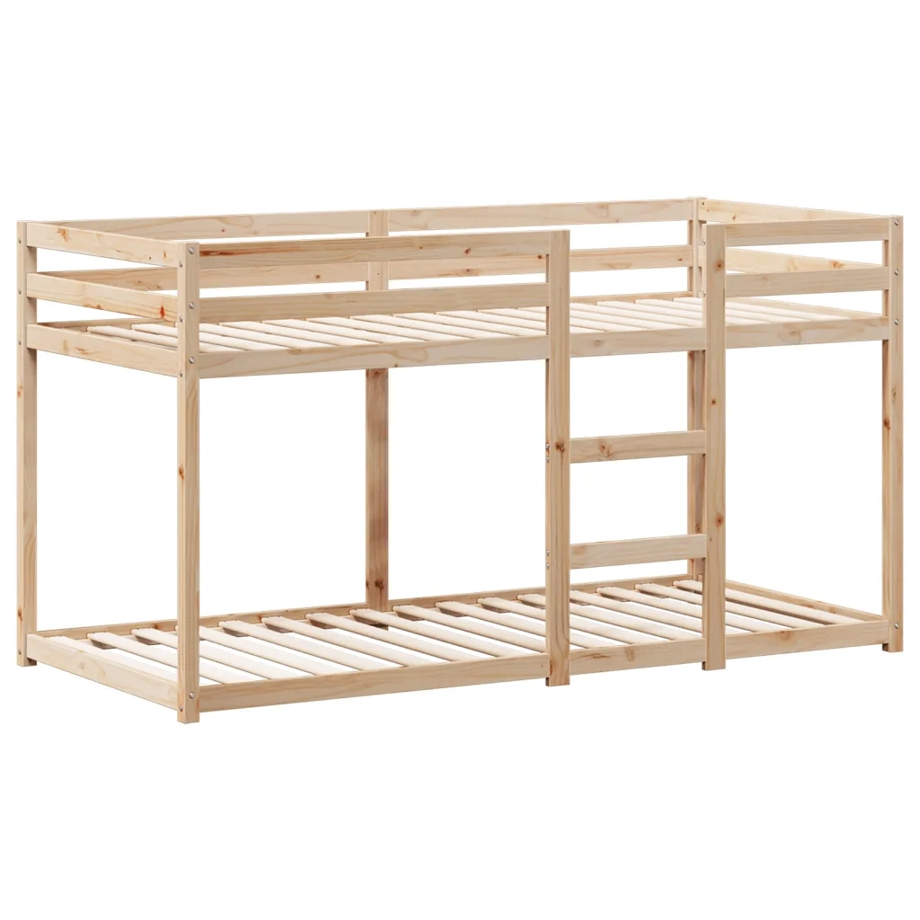 Letto a Castello senza Materasso 90x190 cm Legno di Pino 3282127