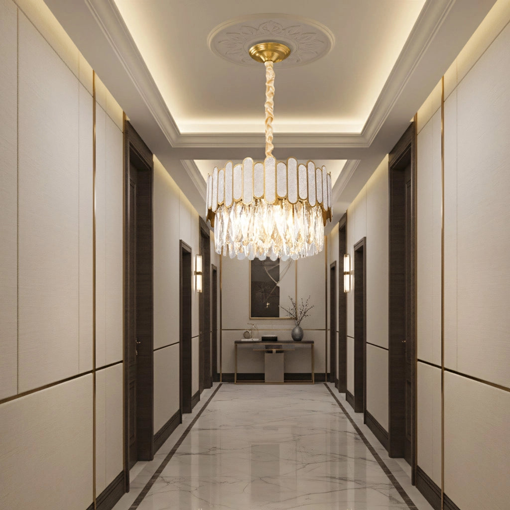 Lampada Da Soffitto APP1746-4CP 40 Cm Gold