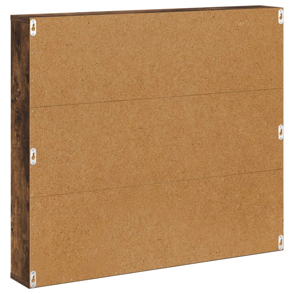 Scaffale per riviste Rovere fumé 80 x 12 x 70 cm 890844