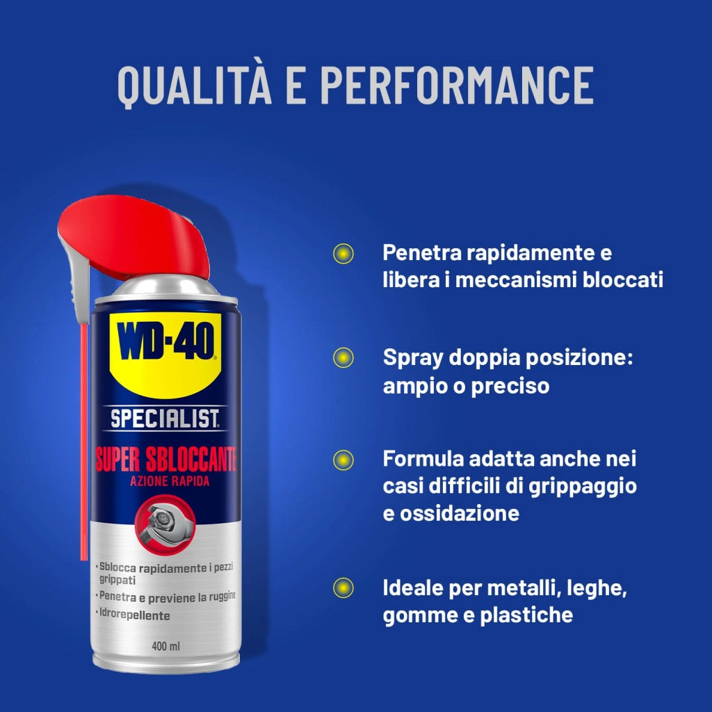 Super Sbloccante ad Azione Rapida Wd 40 400 ml