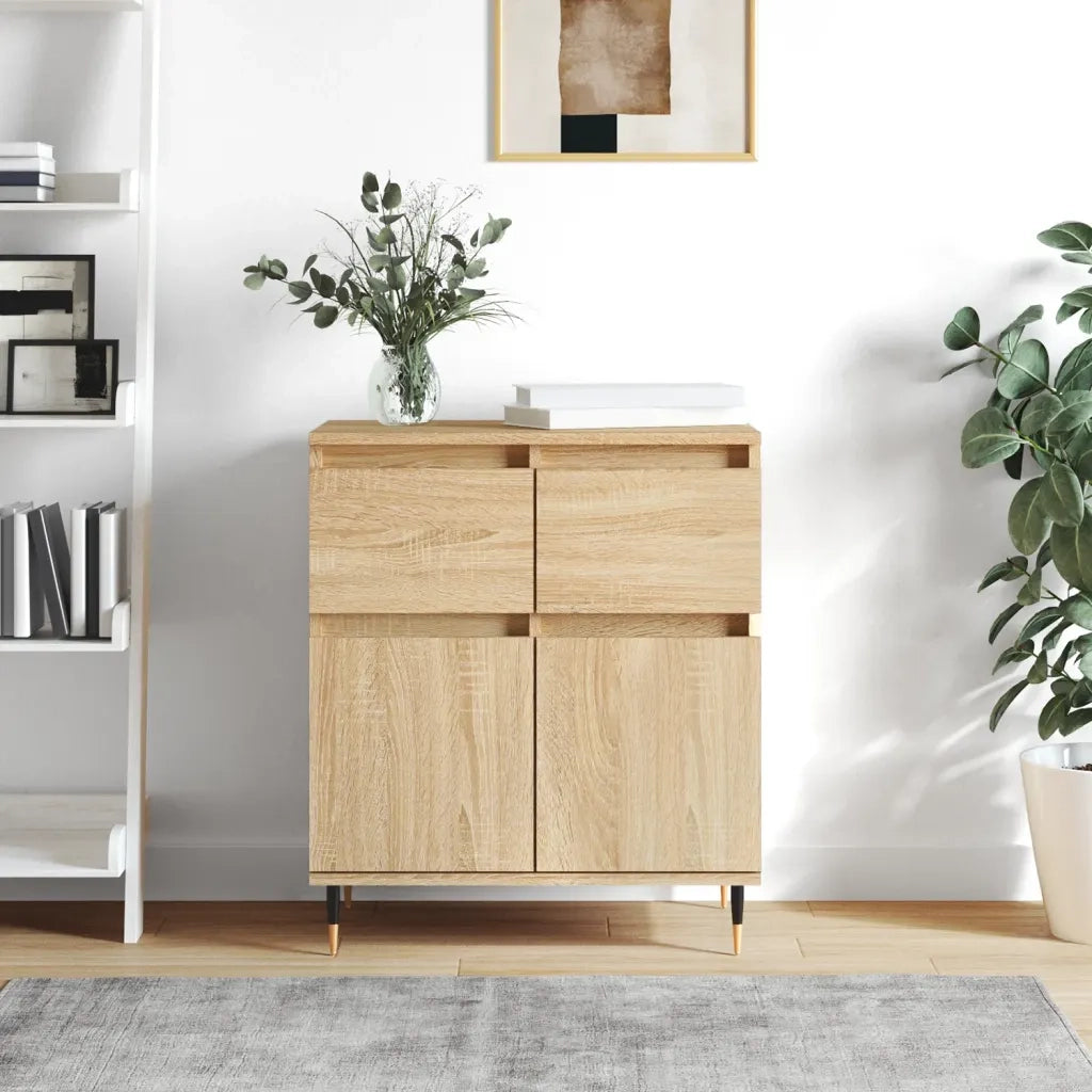 Credenza | Madia | Buffet da pranzo | Armadio da pranzo Rovere Sonoma 60x35x70 cm in Legno Multistrato
