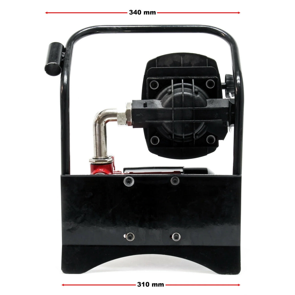 Pompa autoadescante per carburante o biodiesel 230 volt 600 watt 40 l/min mobile con pistola automatica 16_0000608