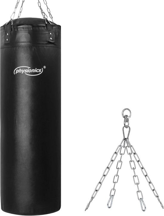 Sacca da Boxe per Adulti - 30kg, H120cm, Ideale per Kickboxing e Allenamento MMA