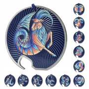 Apribottiglie in metallo KADAX, regalo con segno zodiacale Capricorno, resistente