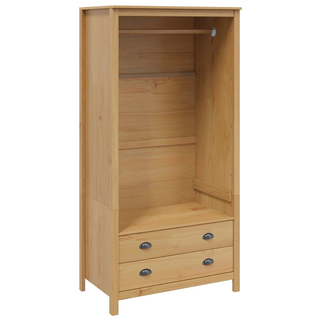 Guardaroba con cassetto HILL Marrone miele 84 x 50 x 170 cm