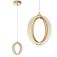 Lampadario A Sospensione In Cristallo Led G114-1cp Złota