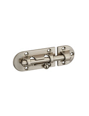 Chiusura a chiavistello per porta, acciaio, Ø 8 mm, 34 x 48 mm, nichel satinato – THIRARD