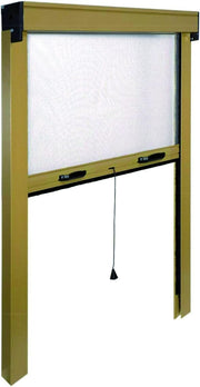 ZANZARIERA VERTICALE IN KIT col. Bronzo cm.100x160