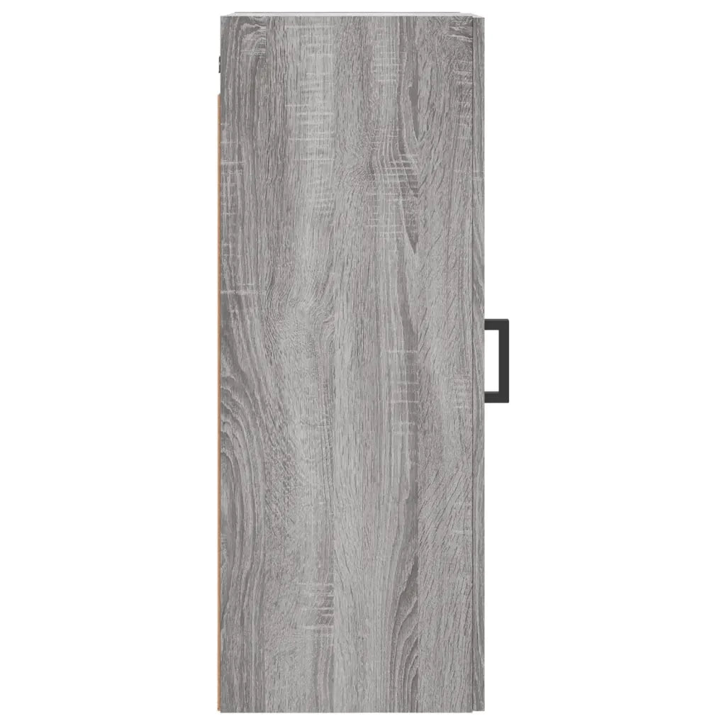 Mobile a Parete Grigio Sonoma 34,5x34x90 cm