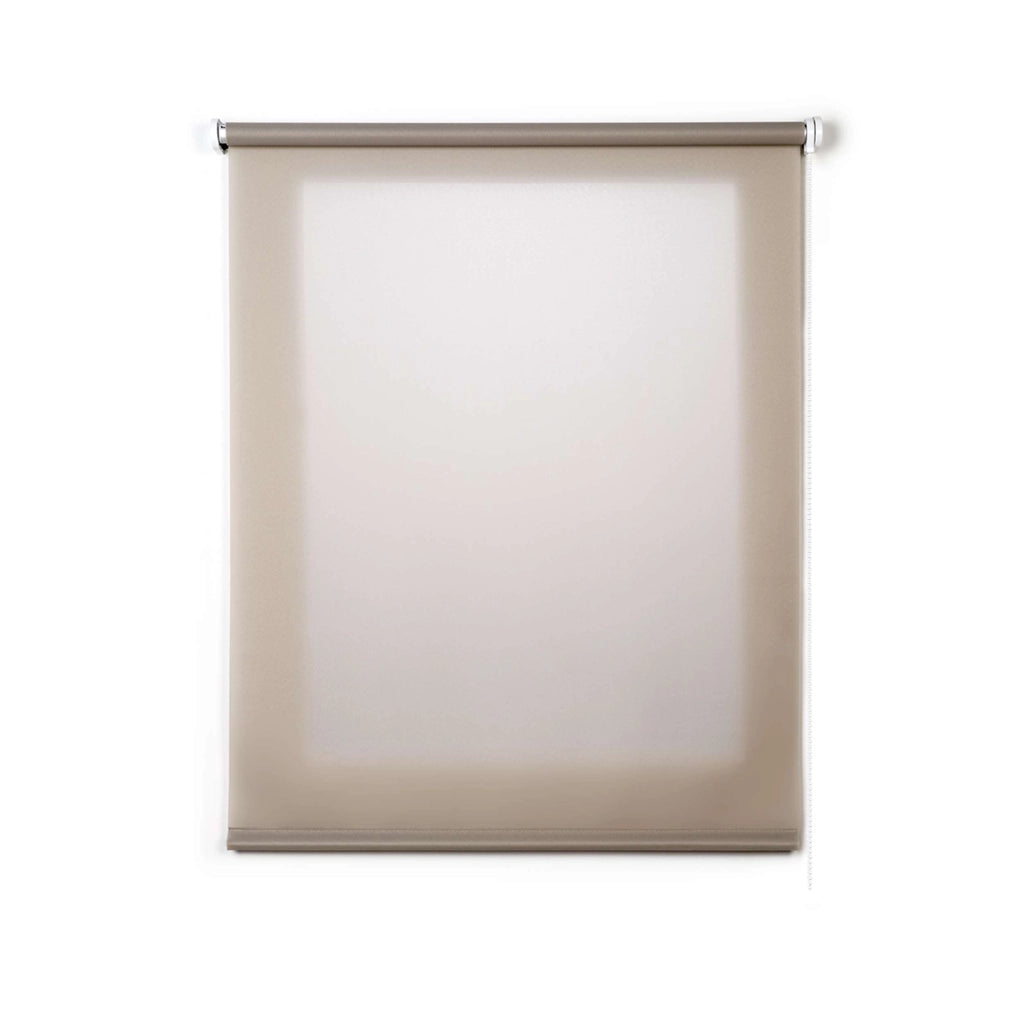 Tenda a Rullo Filtrante per finestre e porte Sabbia 100x250 cm