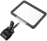 Sostegno per segnali Regolabile - Inseribile Supporto per carta di credito - Clip in plastica - Sostegno per carta di credito - Leggero - Dimensioni 25,5 x 15,5 cm - Sostegno per carta di credito regolabile