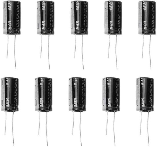 10 pezzi condensatore elettrolitico in alluminio 35V 4700μF