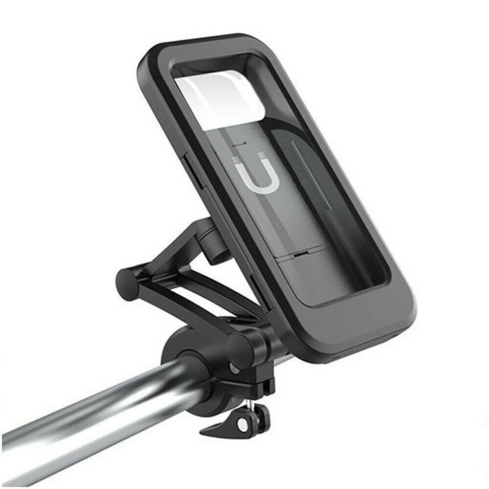 Trade Shop - Supporto Custodia Porta Cellulare Impermeabile Per Moto Bici Fino 6.7" Hl-69 -