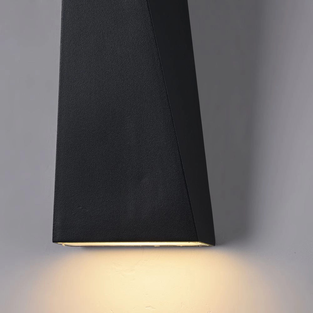 Maytoni Lampada da parete moderna Times Square 1 luce LED integrato IP54 nero metallo