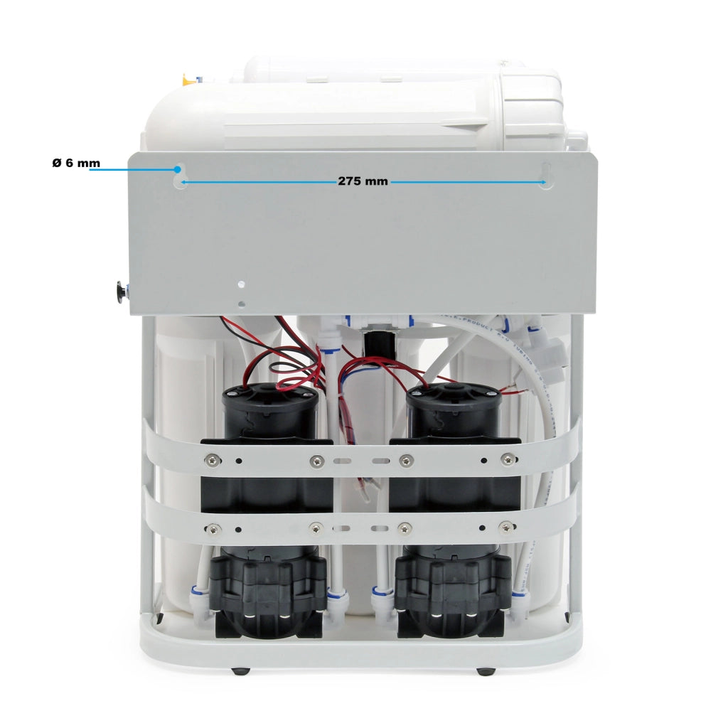 Naturewater NW-RO400-E2 Impianto osmosi inversa, filtrazione 5 stadi con pompa, membrana RO 1500l/giorno