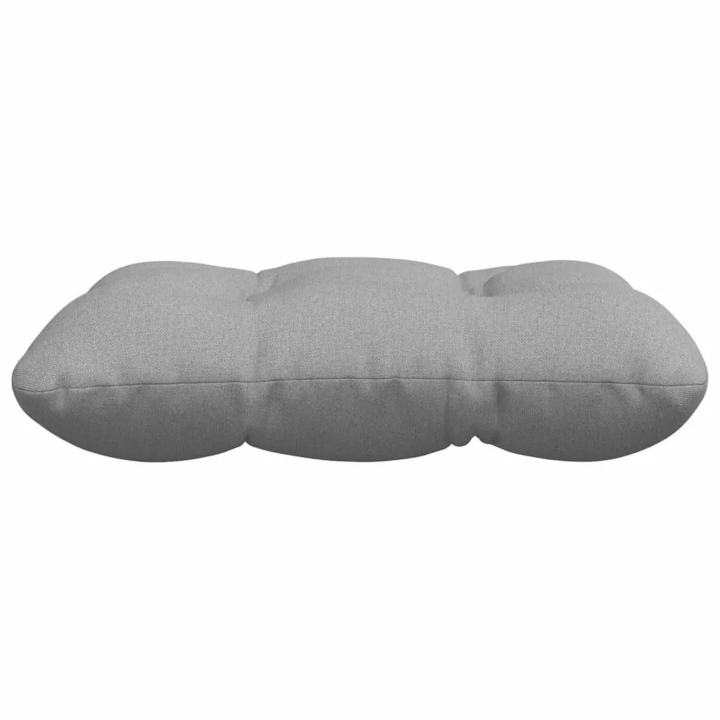 Cuscini per Seduta 4 pcs Grigio Nuvola 40 x 40 x 12 cm Tessuto 42015073