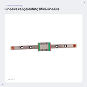 Guida Lineare Miniatura - Rete di Guida Lineare 150 mm