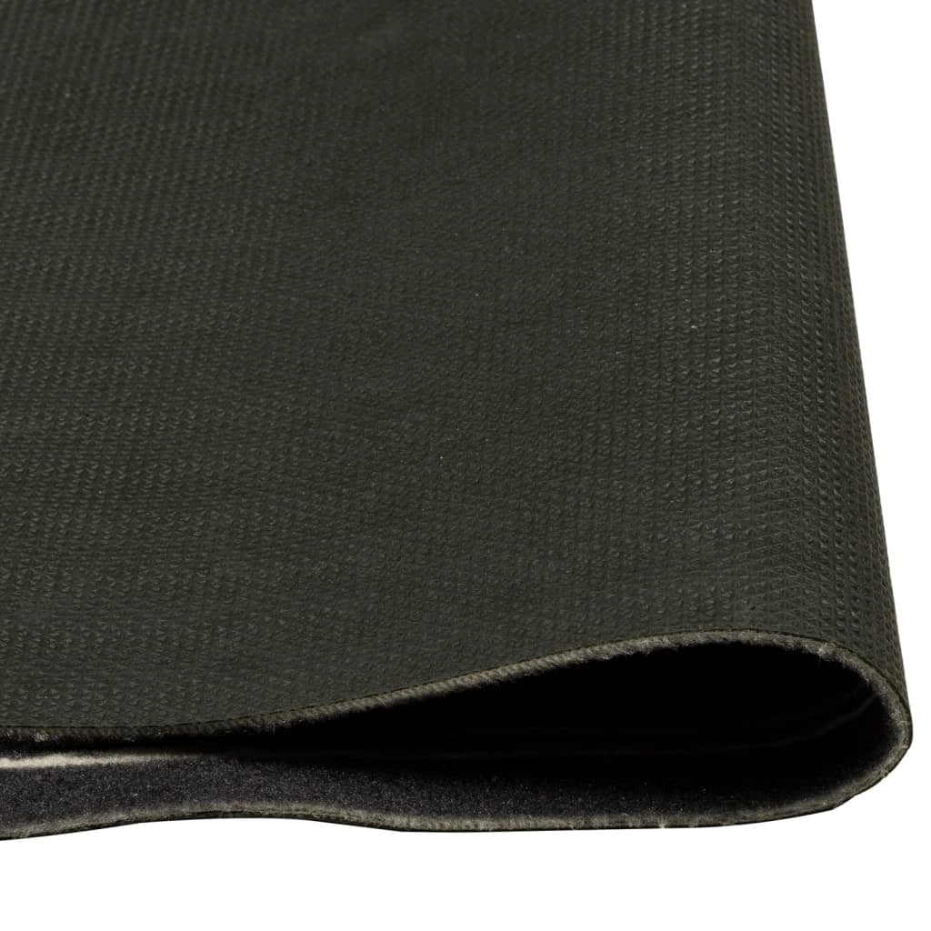 Tappetino da cucina lavabile design elegante antiscivolo 180 x 60 cm velluto antracite 02_0056436
