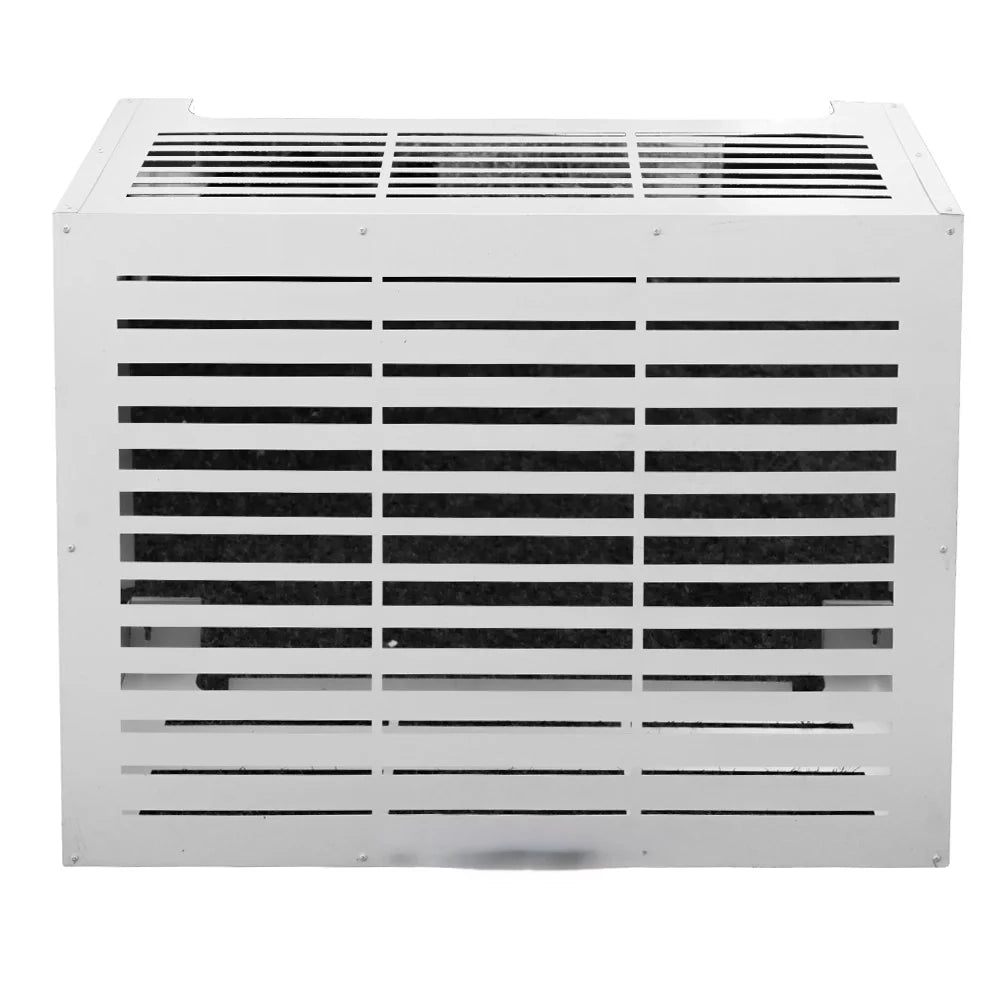 Copricondizionatore copertura per climatizzatore LINEAR M Bianco in alluminio L86 x P44 x H68 cm