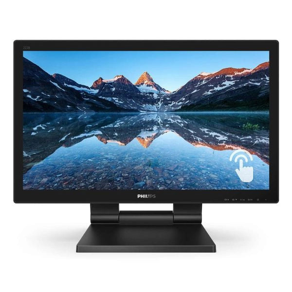 Philips b line 222b9ta/00 led display 54,6 cm (21.5") 1920 x 1080 pixel full hd lcd touch screen da tavolo nero