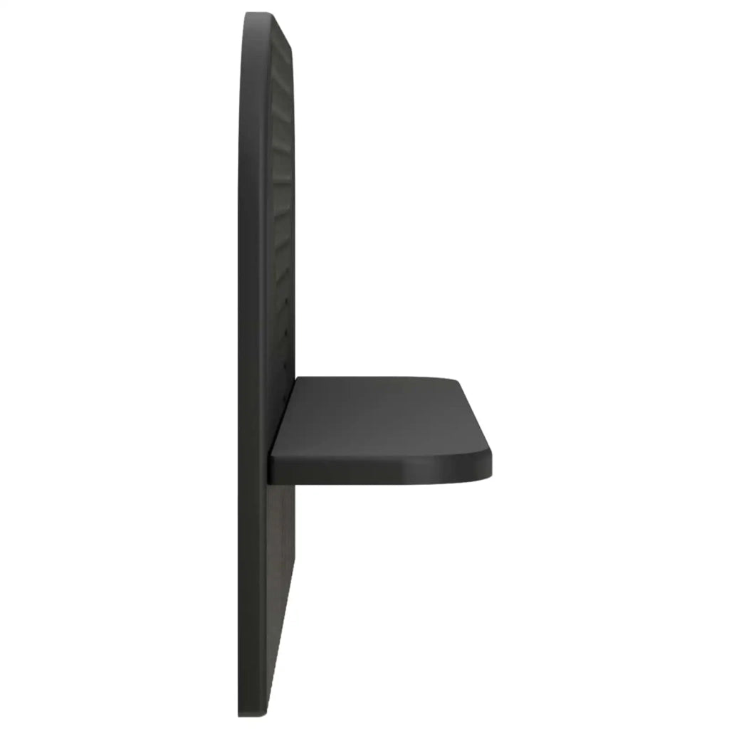 Scaffale da parete 2 pz Nero 60 x 13.5 x 37.5 cm 8014942