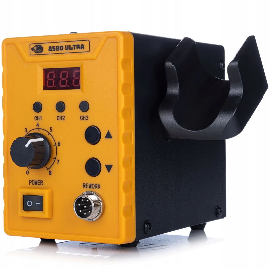Stazione Saldante Hot-Air 700W e Saldatore 80W LCD – Set 16 in 1 | Temperatura 180–500°C