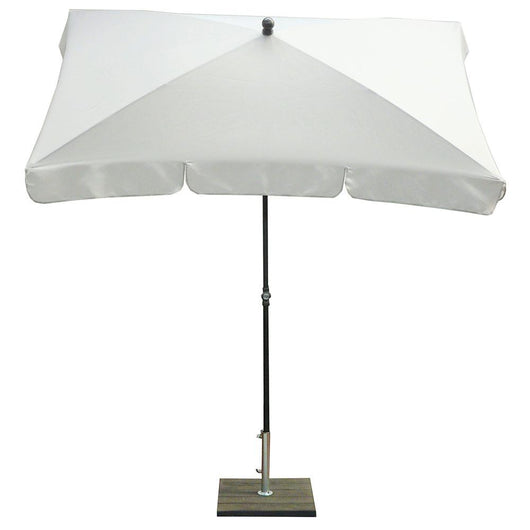 Ombrellone da Giardino 210x130 cm Palo Ø27 mm in Acciaio Maffei Novara Grigio