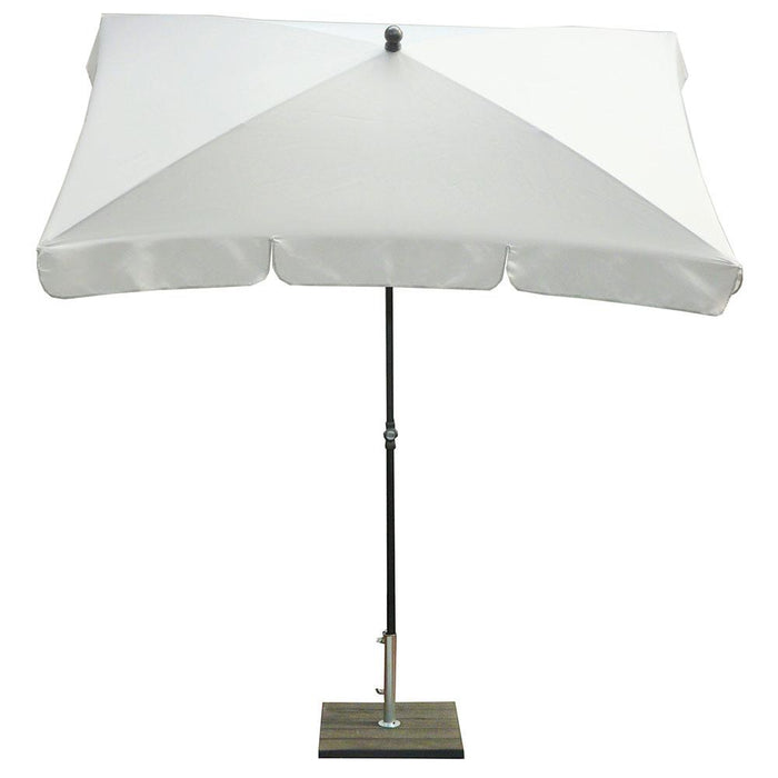 Ombrellone da Giardino 210x130 cm Palo Ø27 mm in Acciaio Maffei Novara Grigio