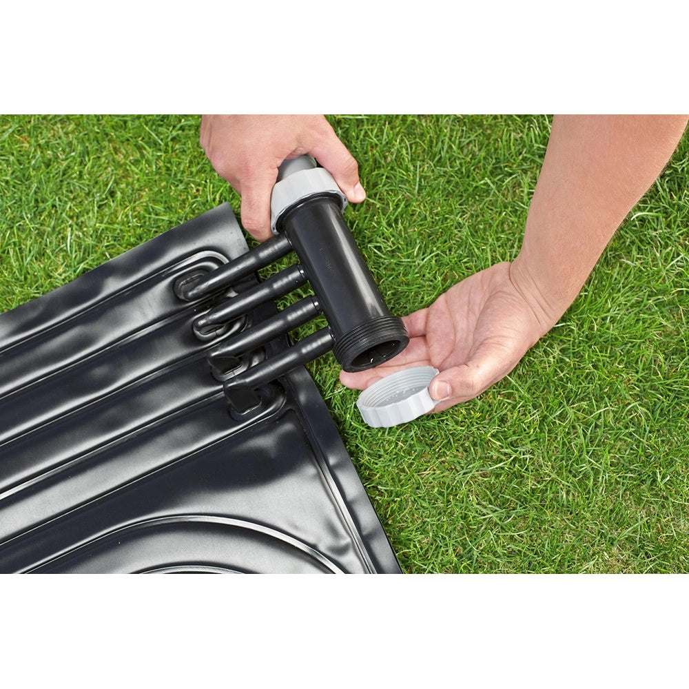 Trade Shop - Pannello Tappetino Riscaldatore A Energia Solare Per Piscina Fuori Terra 110x171cm 58423 -
