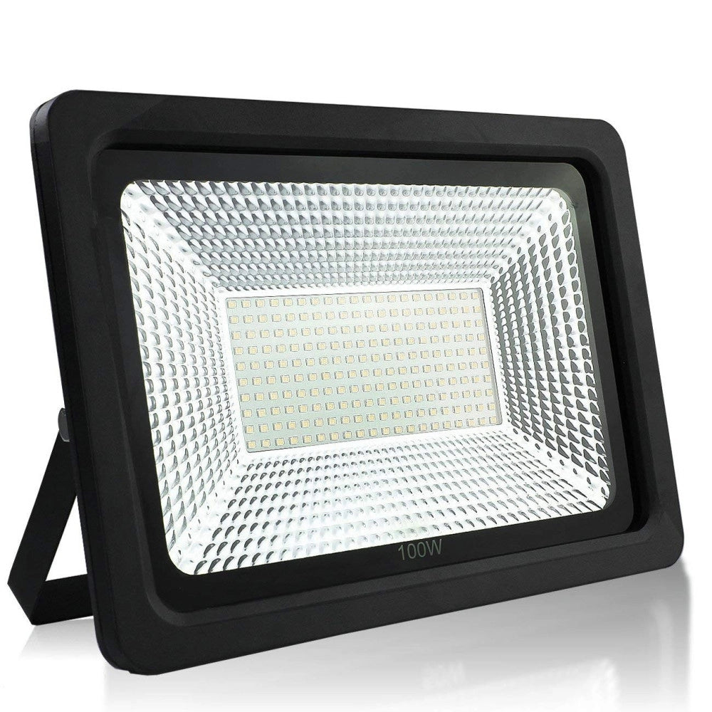 Trade Shop - Faro Faretto Proiettore A Led Per Da Esterno Ip65 Luce Fredda Calda 30 50 100 W - -bianco Caldo-100 Watt