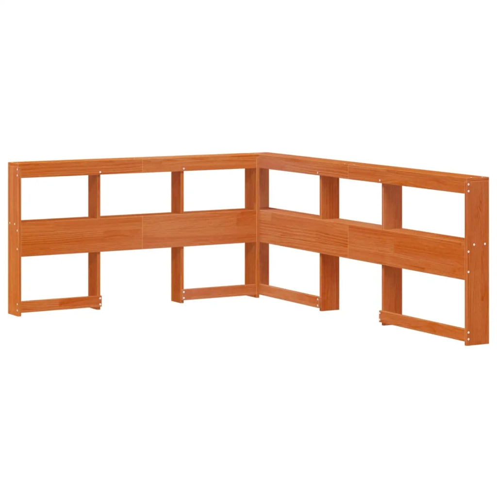Letto Libreria con testiera Legno di Pino Massello 3423795