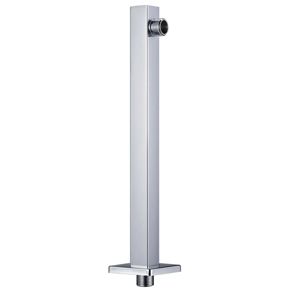 Braccio di Supporto Doccia Quadrato Acciaio 201 Argento 30 cm CFW3296698