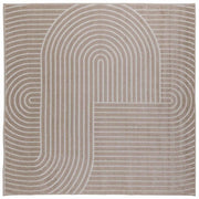 Tappeti per area | Tappeti a zone Quadrato PALMERAS Beige 120 x 120 cm
