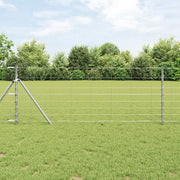 Recinzione  0.8x25 m Acciaio Zincato
