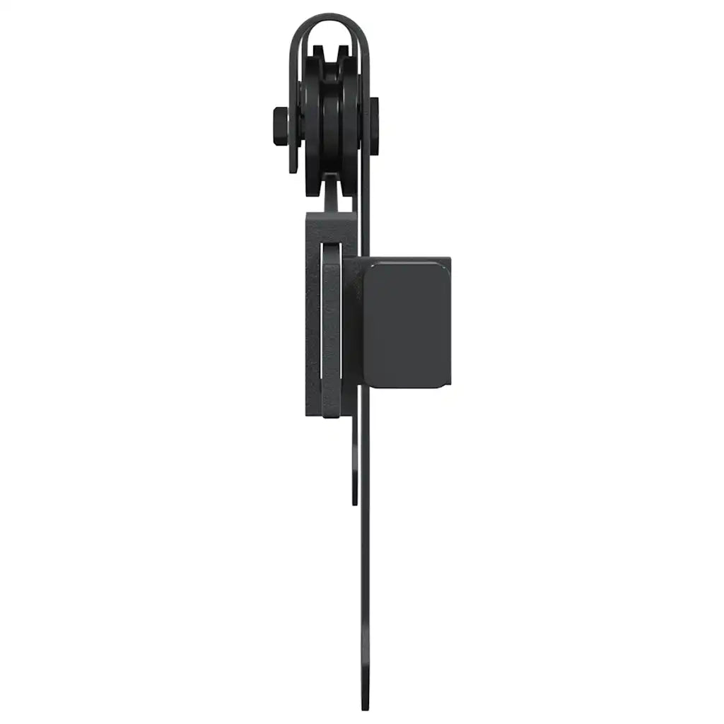 vidaXL Kit Anta Scorrevole Armadio in Acciaio al Carbonio 244 cm